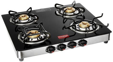 4 burner gas stove prestige